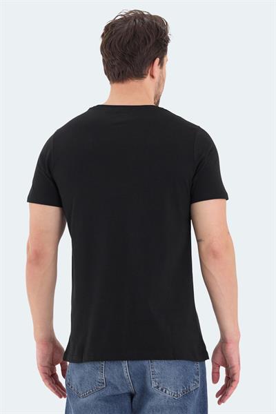 Slazenger ROSALVA Erkek Siyah Tişört