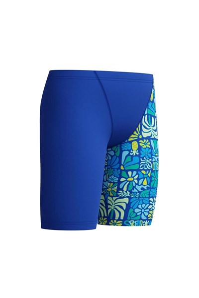 Spedo Boys Printed V-Cut Jammer Blue Erkek Yüzücü Mayosu 