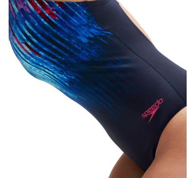 Speedo DIGI PLMT MDLT Kadın Yüzücü Mayosu
