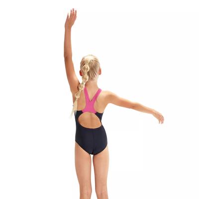 Speedo DIGI PLMT SPBK Kız Çocuk Yüzücü Mayosu