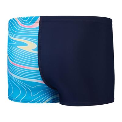 Speedo Digital Allover V-Cut Aquashort Erkek Çocuk Yüzücü Mayosu