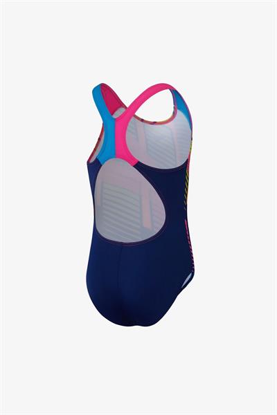 Speedo Dijital Splashback Kız Çocuk Mayosu