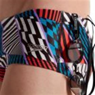 Speedo Erkek 13.5cm Club Training Allover Erkek Yüzücü Mayosu