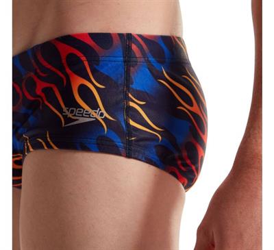 Speedo Erkek 13,5 cm Club Training Allover Yüzücü Mayosu