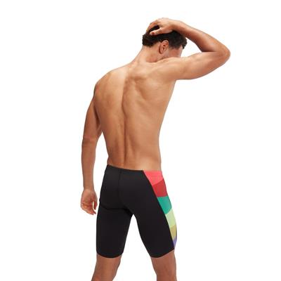 Speedo Erkek Dijital V-Cut Jammer Erkek Yüzücü Mayosu