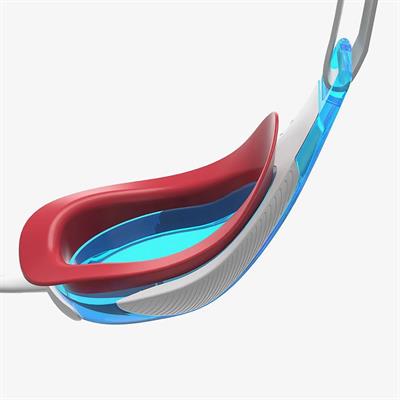 Speedo Fastskin Hyper Elite Gözlük - Mavi / Beyaz / Kırmızı