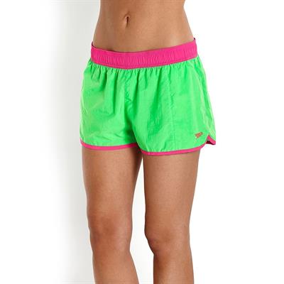 Speedo Kadın Şort Mayo - Yeşil/Pembe