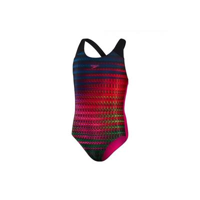 Speedo Kız Çocuk Dijital Splashback Mayosu