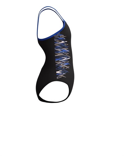 SPEEDO KIZ ÇOCUK YÜZÜCÜ MAYOSU PLMT TSRP MSCLBCK JF BLK BLU