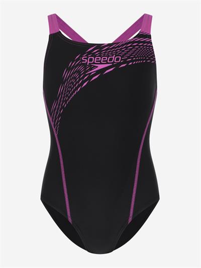 Speedo Medley Logo Çocuk Yüzücü Mayosu