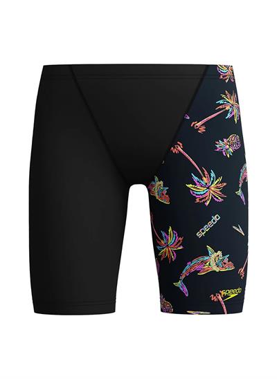 Speedo Siyah Erkek Çocuk Yüzücü Mayosu 