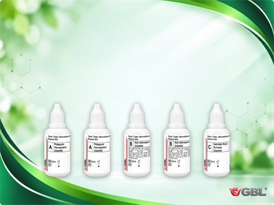 Demir Tuzları (Hemosiderin) Prusya Mavisi Boyama Seti, 50 ml, 100 Test