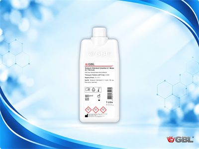 Sodyum Hidroksit Çözeltisi 0,1 Molar (0,1 Normal), 1000 ml