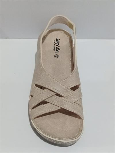 Aryan 37-759 Anatomic Kadın Dolgu Topuk Sandalet