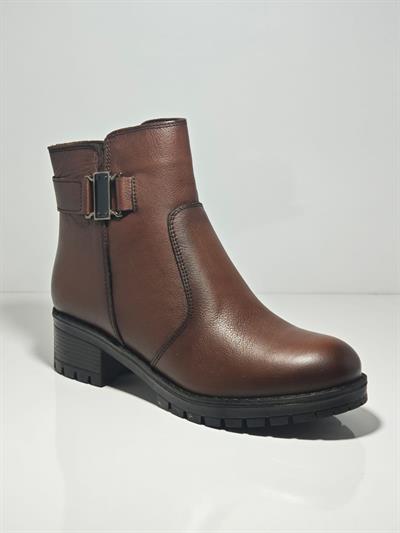 Castleblack 16463-1 Taba Kadın Kışlık Deri Bot