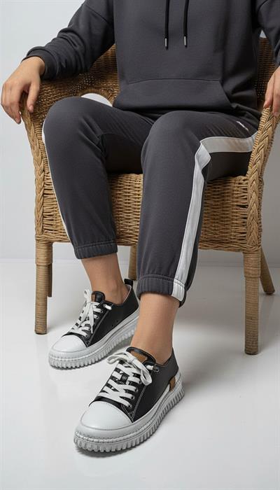 Cem Pekşen Be Fast One C-120 Kadın Günlük Deri Comfort Sneaker