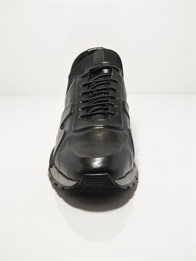 Cem Pekşen Blackheart 1840 Siyah Deri Erkek Casual Ayakkabı