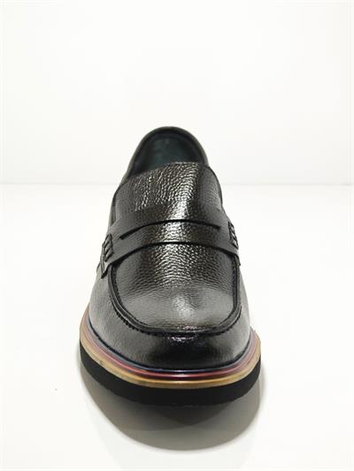 Cem Pekşen Blackheart 201 Siyah Deri Erkek Günlük Casual Ayakkabı