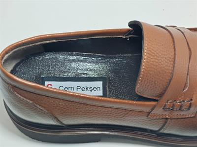 Cem Pekşen Blackheart 201 Taba Deri Erkek Günlük Casual Ayakkabı