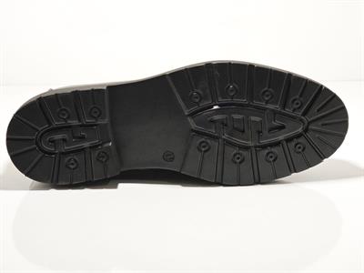 Cem Pekşen Blackheart 2545 Siyah Rugan Deri Erkek Günlük Casual Ayakkabı