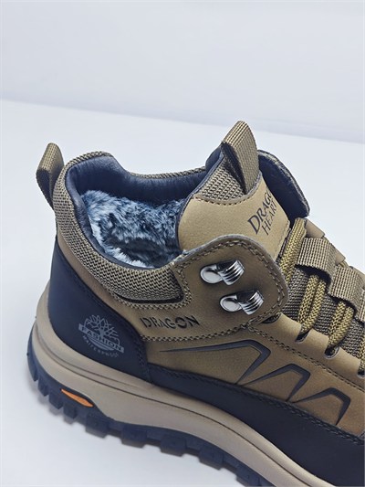 Cem Pekşen Dragon Heart BDL5040 Kahverengi Erkek Kışlık İçi Kürklü Outdoor Ayakkabı