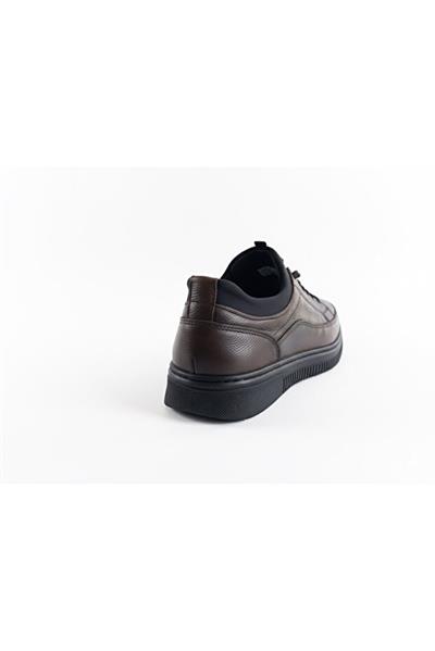 Cem Pekşen Gepetto 501 Kahve Erkek Günlük Deri Comfort Casual Ayakkabı