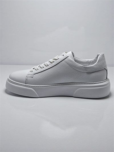 Cem Pekşen Makras Tommy 777 Beyaz İçi Dışı Deri Günlük Sneaker