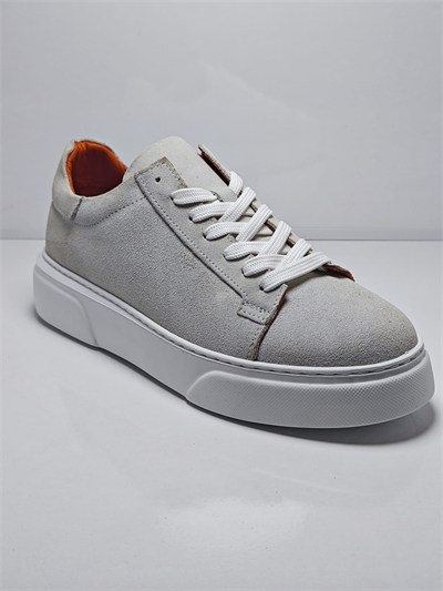 Cem Pekşen Makras Tommy 777 Taş Rengi Süet İçi Dışı Deri Günlük Sneaker
