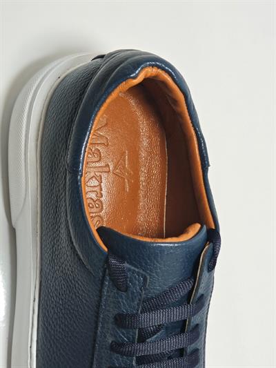 Cem Pekşen Makras Tommy İçi Dışı Deri Lacivert Sneakers