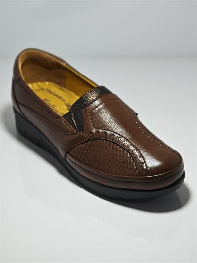 Cem Pekşen Mira 2026-9 Kadın Günlük Deri Comfort Ayakkabı