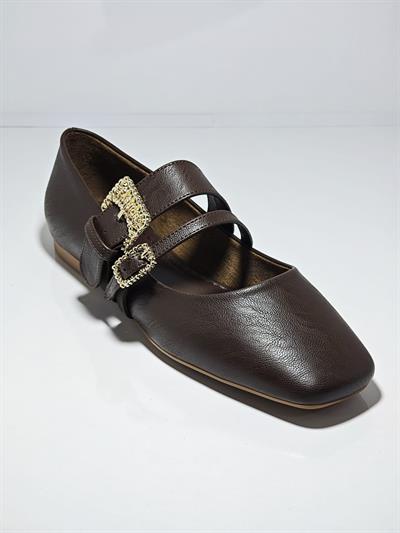 Cem Pekşen Vollex 30-134 Kadın Çift Tokalı Babet