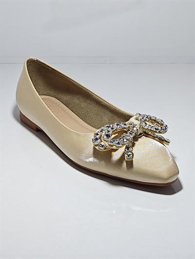 Cem Pekşen Vollex 30-405 Kadın Taşlı Saten Babet