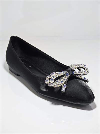 Cem Pekşen Vollex 30-405 Kadın Taşlı Saten Babet