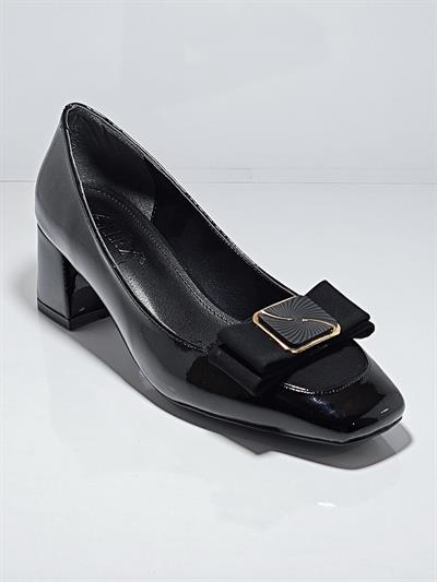 Cem Pekşen Vollex 38-1601 Kadın Siyah Topuklu Ayakkabı