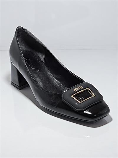 Cem Pekşen Vollex 38-1619 Kadın Siyah Topuklu Ayakkabı