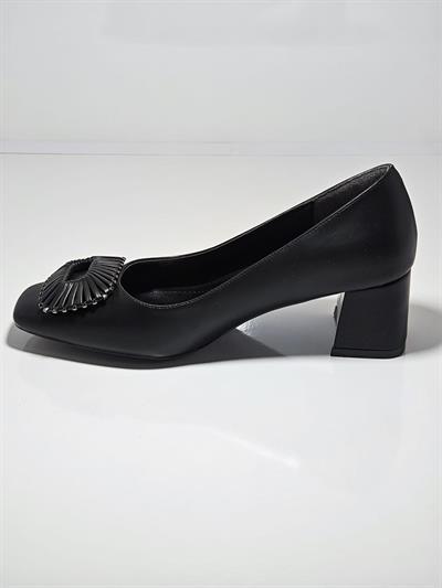 Cem Pekşen Vollex 38-1621 Siyah Kadın Günlük Topuklu