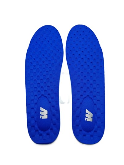 Cem Pekşen Wildbull Memory Foam Şok Emici, Ark ve Topuk Destekli Unisex Mavi Hafızalı Tabanlık