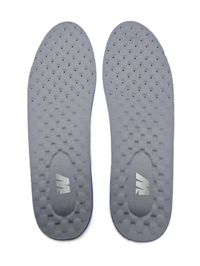 Cem Pekşen Wildbull Memory Foam Şok Emici, Ark ve Topuk Destekli Unisex Gri Hafızalı Tabanlık
