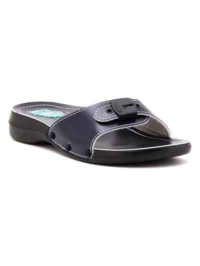 Ceyo 6500-1 Lacivert Jelli Ekstra Taban Konforlu Ortopedik Kadın Terlik