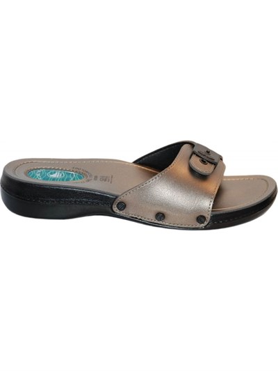 Ceyo 6500-1 Platin Jelli Ekstra Taban Konforlu Ortopedik Kadın Terlik