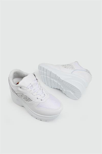 Flet 185 Beyaz Kadın Spor Sneaker