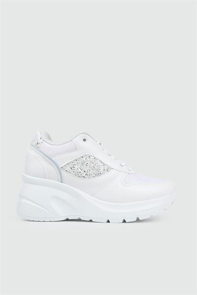 Flet 185 Beyaz Kadın Spor Sneaker