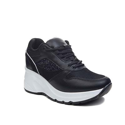 Flet 185 Siyah-Beyaz Kadın Spor Sneaker