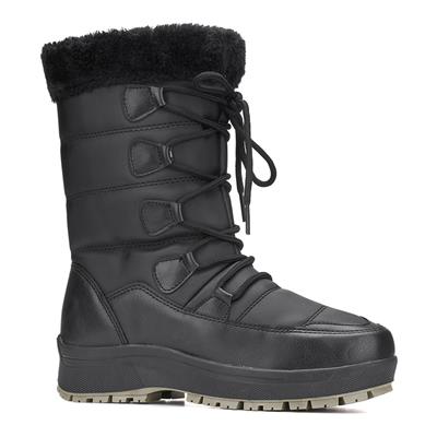 Flet 201 Siyah Kadın Kar Botu