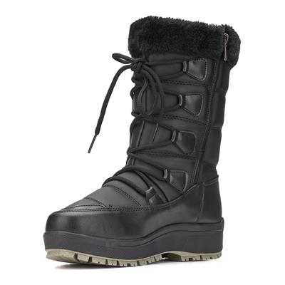 Flet 201 Siyah Kadın Kar Botu