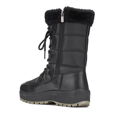 Flet 201 Siyah Kadın Kar Botu