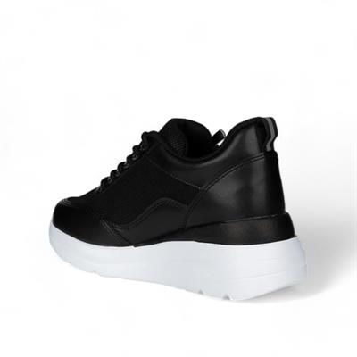Flet 207 Siyah-Beyaz Kadın Spor Sneaker