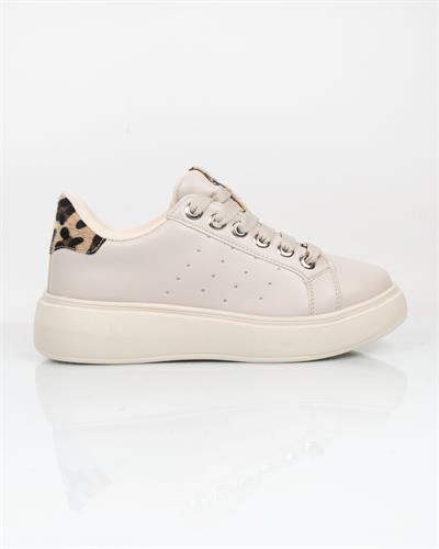 Flet 341 Bej Kadın Spor Sneaker