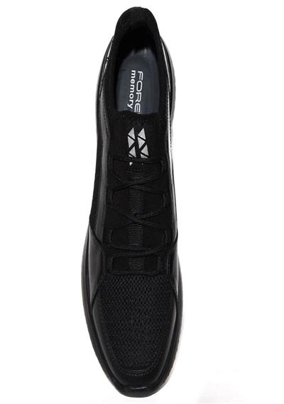 Forelli 47901-G Siyah Erkek Comfort Ayakkabı