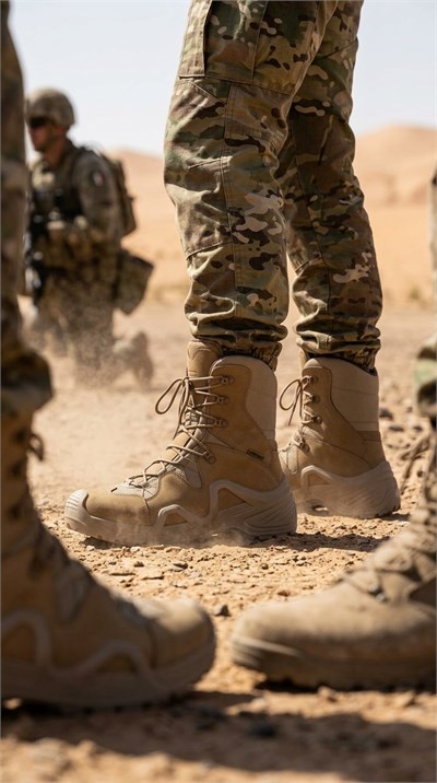 Forelli ATİK (G) Standart Kalıp Kum Beji Bağcıklı Tactical Askeri Bot